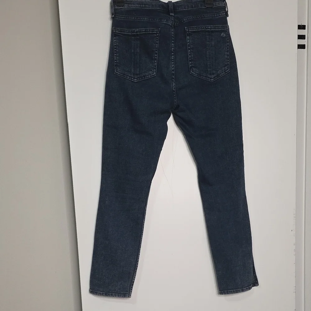 Rag & Bone Indigo Denim Jeans - Picture 5 of 7